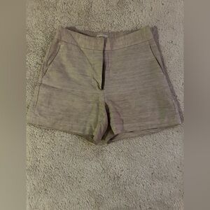 Aritzia High Waist Tan Shorts